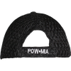 10190 - POW MIA Cap Logo Shadow - Waffle Mesh - Black