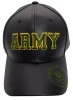 U.S. Army Cap - Faux Leather - Black