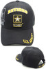 U.S. Army Retired Cap - Shadow Star Logo - Black