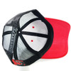 Fire Department Cap - Mesh Snapback - Red