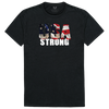 Relaxed Graphic T-Shirt USA Strong 1 Black