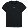 Relaxed Graphic T-Shirt USA Black