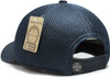USA Flag Patch Cap - Soft Jersey Air Mesh - Navy Blue