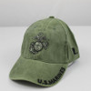 5640 - U.S. Marines Logo Cap - Cotton - Washed Olive Drab