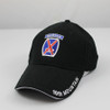 6448 - 10th Mountain Division Cap Cotton - Black