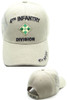4th Infantry Division Cap - Khaki
