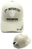 2nd Infantry Division Cap - Khaki