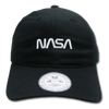 NASA Relaxed Cap NASA "Worm" Insignia Logo - Black