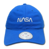 NASA Relaxed Cap With NASA "Worm" Insignia Logo - Royal Blue