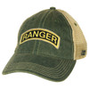 7.62 Design - U.S. Army Ranger Cap - Cotton/Soft Mesh - Washed Olive Green