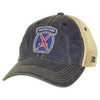 7.62 Design - U.S. Army 10th Mountain Division Cap - Cotton/Soft Mesh - Washed Navy Blue