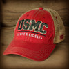 7.62 Design - USMC Simper Fidelis Cap - Cotton/Soft Mesh - Washed Red