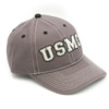 Black Ink Design - USMC Cap - Cotton Twill - Grey