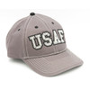 Black Ink Design - USAF Cap - Cotton Twill - Grey