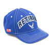 Black Ink Design - U.S. Air Force Retired Cap - Cotton Twill - Royal Blue