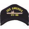 USS America (CV 66) Ship Cap - U.S. Navy - Made In USA