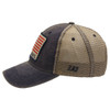 7.62 Design - U.S. Navy Flag Cap - Cotton/Soft Mesh - Washed Black
