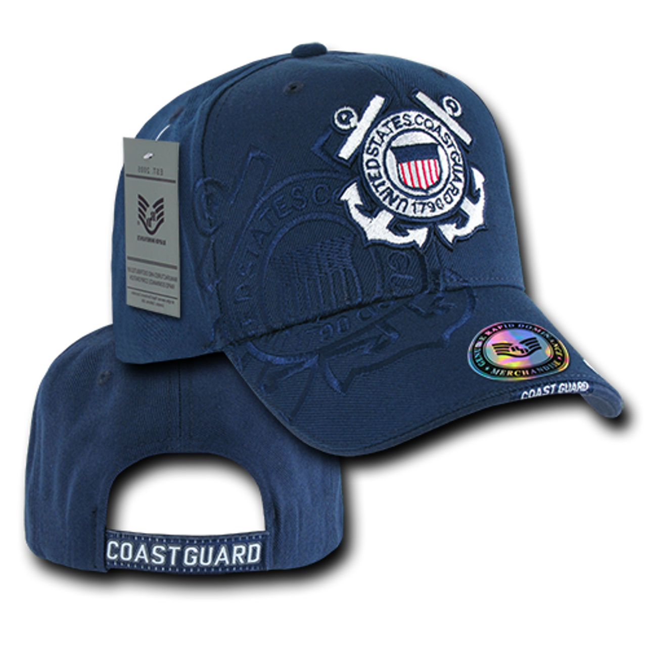 S007 Shadow Military Cap U.S. Coast Guard Navy USMilitaryHats