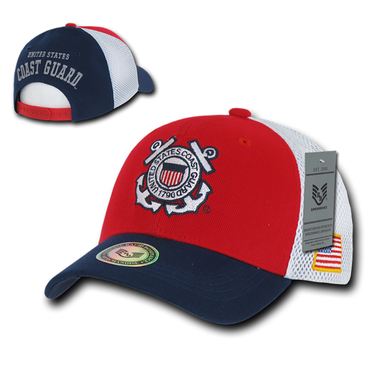 US Marshals Service Solid Mesh Baseball Cap Exudes Charm