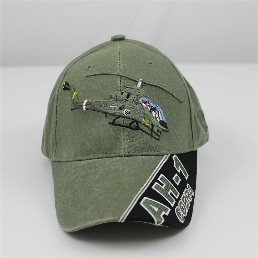 Eagle Crest 6512 - AH-1 Cobra Cap - Cotton - OD Green
