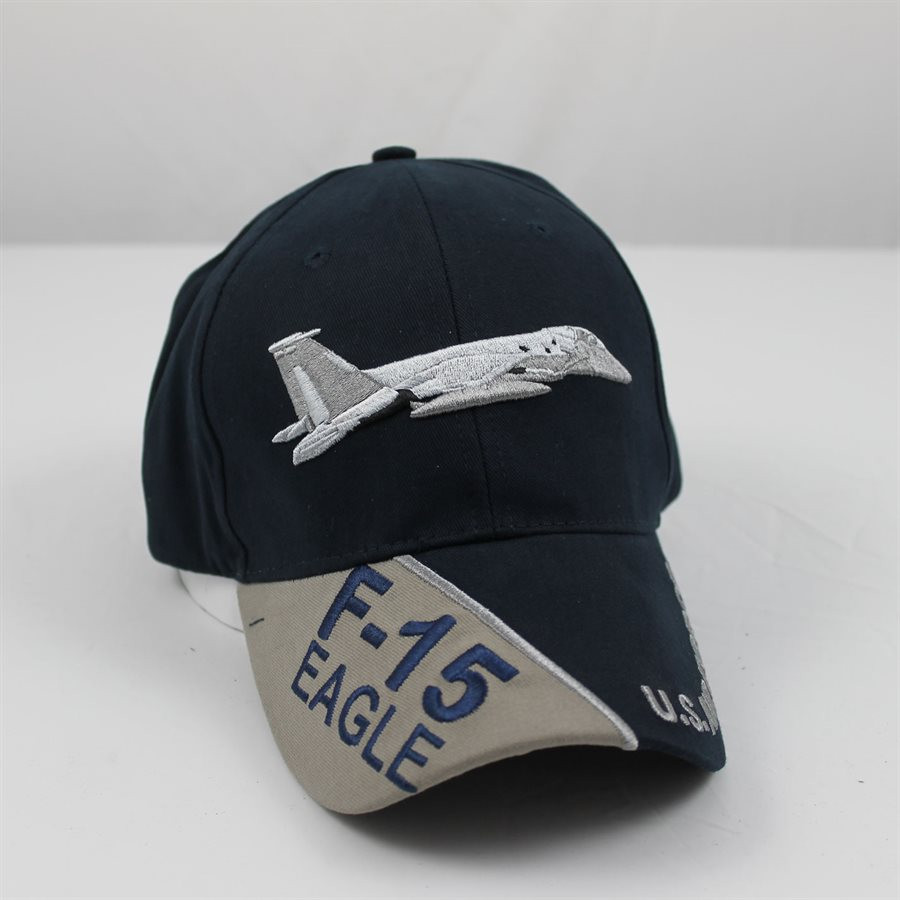 Eagle Crest 5795 - U.S. Air Force F-15 Eagle Cap Cotton - Dark Blue