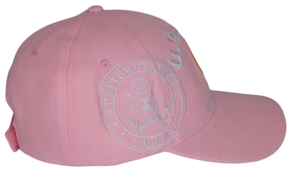 U.S. Army Cap - Woman Veteran - Pink - U.S. MILITARY HATS