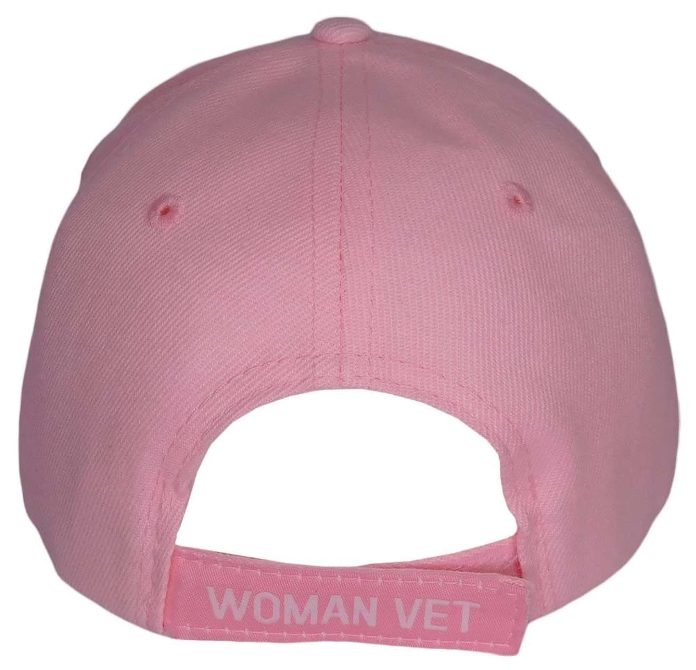 U.S. Army Cap - Woman Veteran - Pink - U.S. MILITARY HATS