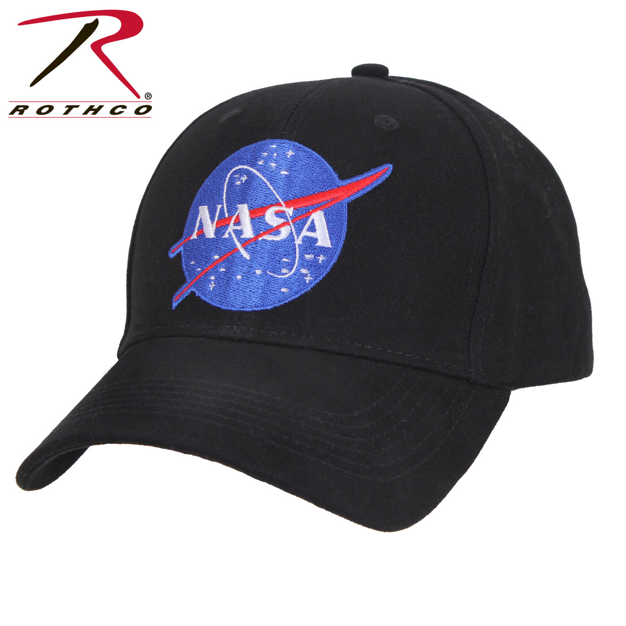 Rothco 3798 NASA Caps (Black) - USMilitaryHats.com