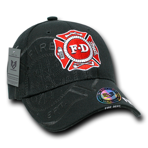JW7 - Firefighter Cap Shadow Black
