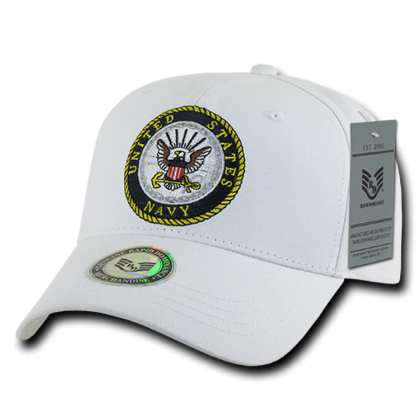 S76 - Military Hat - U.S. Navy - White