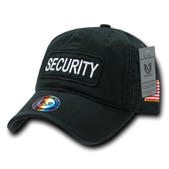 R89 - Security - USA Flags - Black