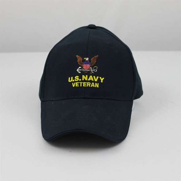 5349 - U.S. Navy Veteran Cap - Cotton - Dark Navy