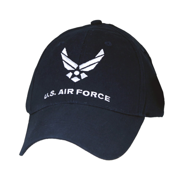 6467 - U.S. Air Force Cap - Wings Logo - Cotton - Dark Blue