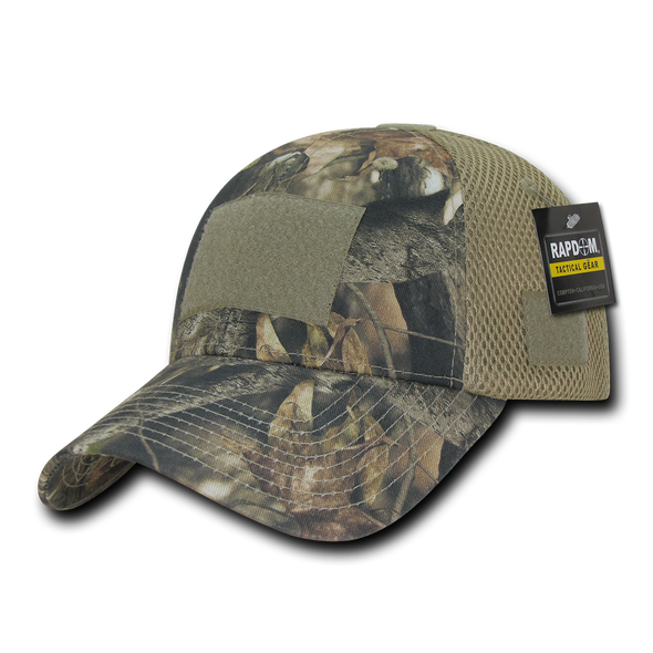 T86 - HYBRiCAM Air Mesh Tactical Cap - Structured Cotton - Grey Bark HYBRiCAM