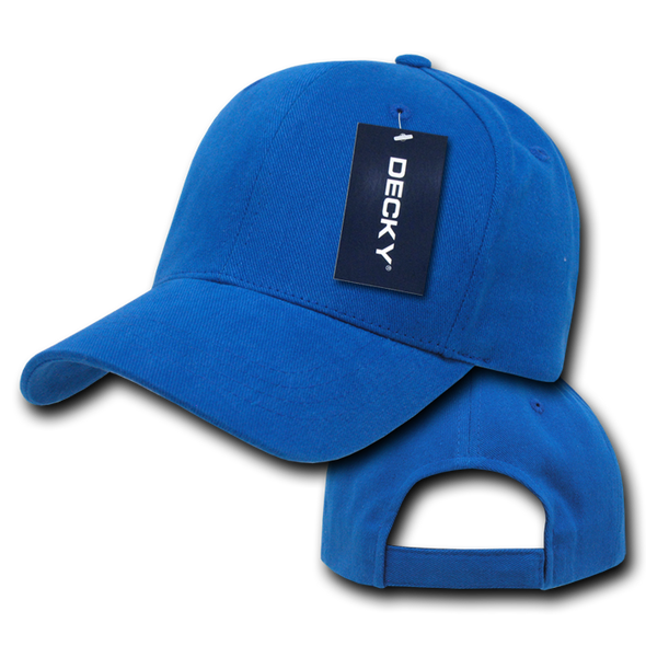 Brushed Cotton Baseball Cap - Royal Blue