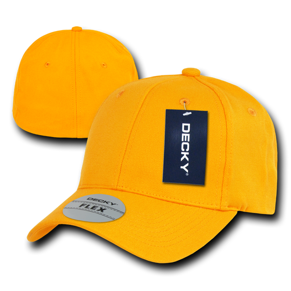 FitAll Flex Baseball Cap - Gold