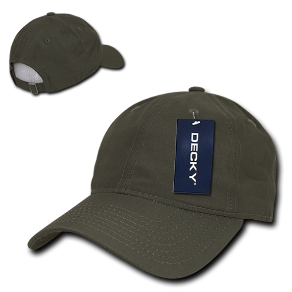 Low Crown Relaxed Ripstop Cap - Olive Drab