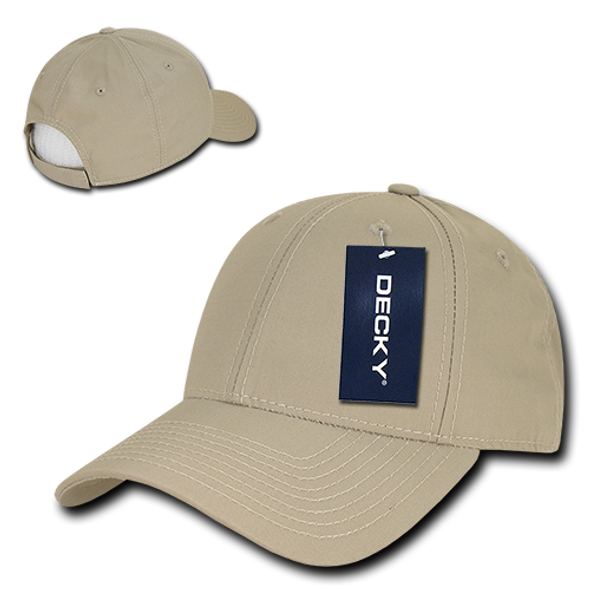 Low Crown Structured Ripstop Cap - Khaki