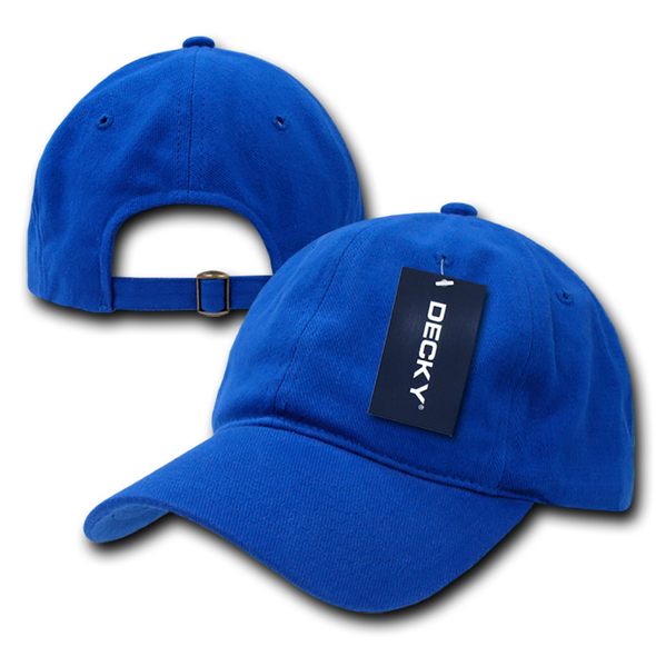 Relaxed Brushed Cotton Cap - Royal Blue