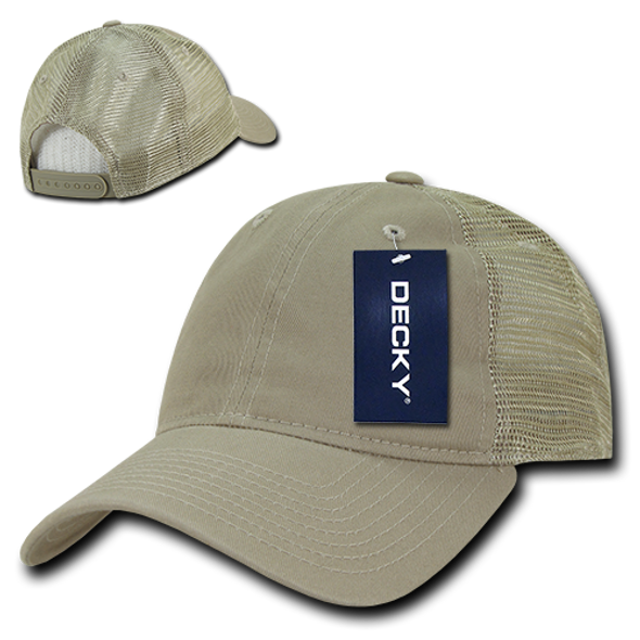 Relaxed Trucker Cap - Khaki