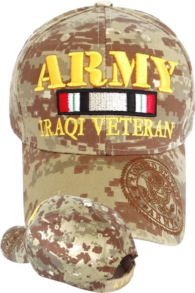 U.S. Army Iraqi Veteram Cap - Desert Digital Camo