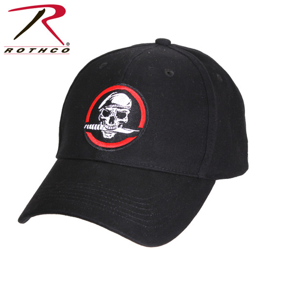 Rothco Skull/Knife Deluxe Low Profile Cap (Item #9813)