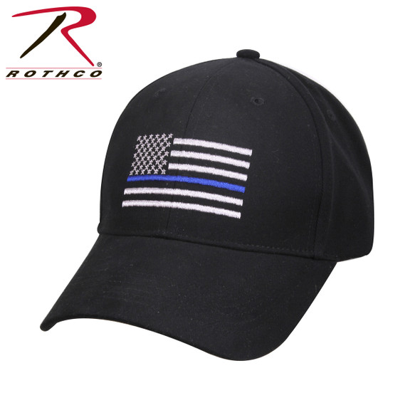 Rothco Thin Blue Line Flag Low Profile Cap (Item #99885)
