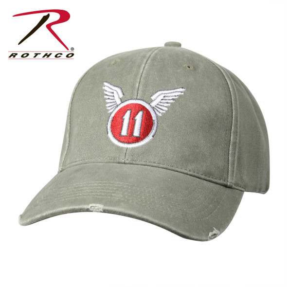 Rothco Vintage 11th Airborne Low Profile Cap (Item #9487)