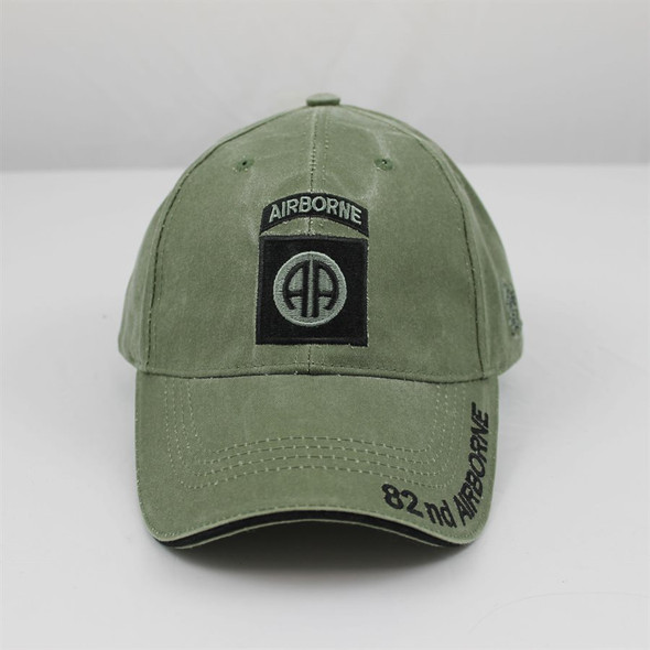 5594 - 82nd Airborne Division Cap - Cotton - Olive Drab