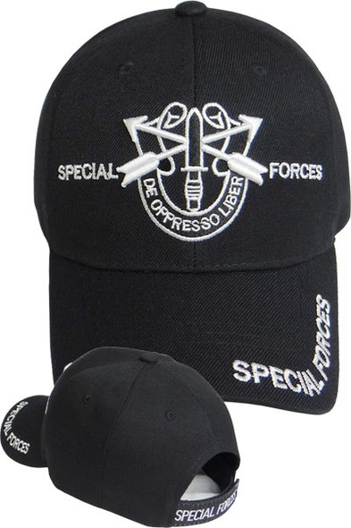 Special Forces Cap - De Oppresso Liber - Black