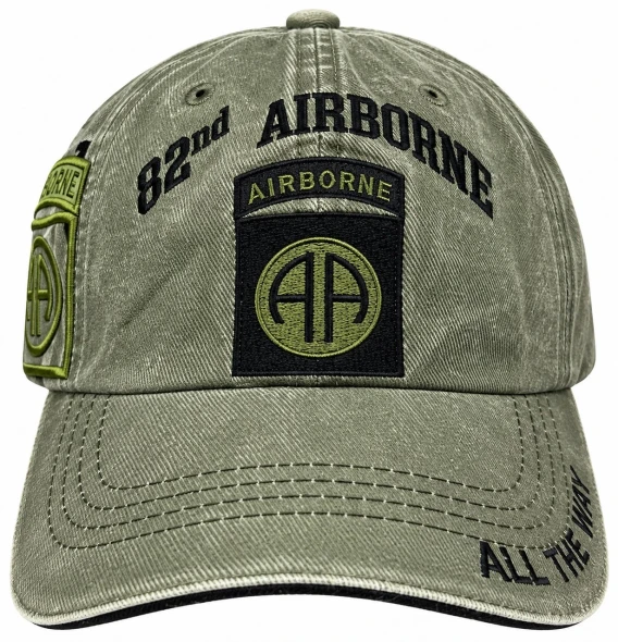 82nd Airborne Division Cap - Olive