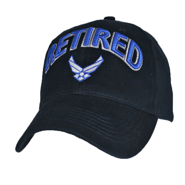 6571 - U.S. Air Force Retired Cap - Cotton - Dark Blue