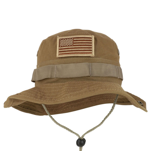 6771 - 100% Cotton Eagle Crest Boonie Hat - OSFM - Coyote