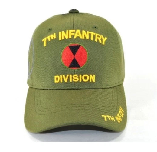 7th Infantry Division Cap - Olive